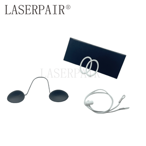 200-11000nm OD7 미용 레이저 아이 패치 메탈 아이쉴드 레이저 안전 안경 환자 눈 보호용 안대 - Product Image 1