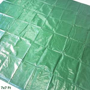 Telone poli verde <span class=keywords><strong>impermeabile</strong></span> con manici, <span class=keywords><strong>per</strong></span> riparo esterno, copertura del tetto, paralume da giardino, campeggio, lenzuolo - Product Image 5