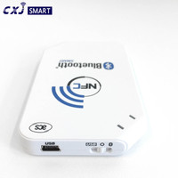 Pembaca RFID Portabel ABS IOS Android NFC ISO 14443A ACR1311U-N2 untuk Pembayaran BLE