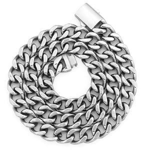 Cadena Cubana de Acero Inoxidable para Hombre, Estilo Hip Hop, Venta al por Mayor, Collar de Cadena Cubana - Product Image 6