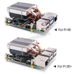 Refroidisseur horizontal à profil bas 52Pi EP-0132 (version B) pour Raspberry Pi 4B/3B+ - Product Image 3