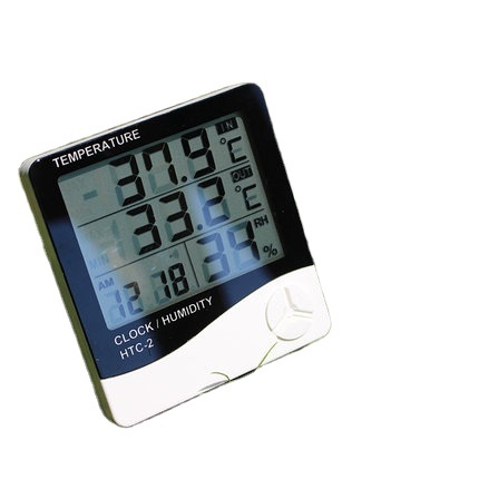 The Htc-2 Is a High-precision Digital Display Electronic Thermohygrometer with a Household Temperature Probe