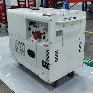 Générateur diesel silencieux 8600S, puissance maximale 8,0 kW, monophasé/triphasé, démarrage électrique, capot insonorisé - Product Image 5