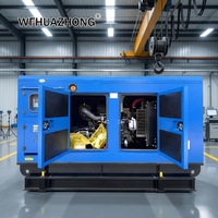 Groupe électrogène diesel silencieux Weichai Baudouin Série 100 kVA 125 kVA à démarrage automatique triphasé 380 V 50/60 Hz, vente chaude
