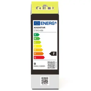 Lampadina LED C37 E14 9W 4000K, luce bianca neutra, a risparmio energetico, ideale per l'illuminazione in casa e in ufficio. - Product Image 2