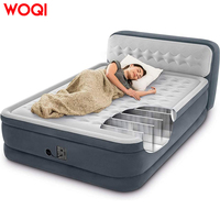 Lit gonflable électrique WOQI avec pompe intégrée à la tête du lit, matelas gonflable automatique