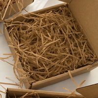 Papier kraft recyclable, pulpe chimique, raphia plissé, garnissage décoratif sans poussière pour emballages de mariage, de fruits, de bonbons, de cadeaux et d'artisanat