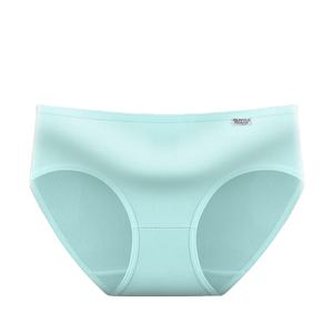 Sous-vêtements féminins 2025, couleur unie, respirants, lingerie saine, culottes sans trace, technique de teinture unie - Product Image 1