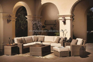 Bộ ghế <span class=keywords><strong>sofa</strong></span> sân vườn cao cấp khung nhôm, đồ nội thất ngoài trời, chất liệu mây nhựa, kiểu dáng hiện đại, dạng mô đun, phù hợp cho sân hiên, khách sạn. - Product Image 4