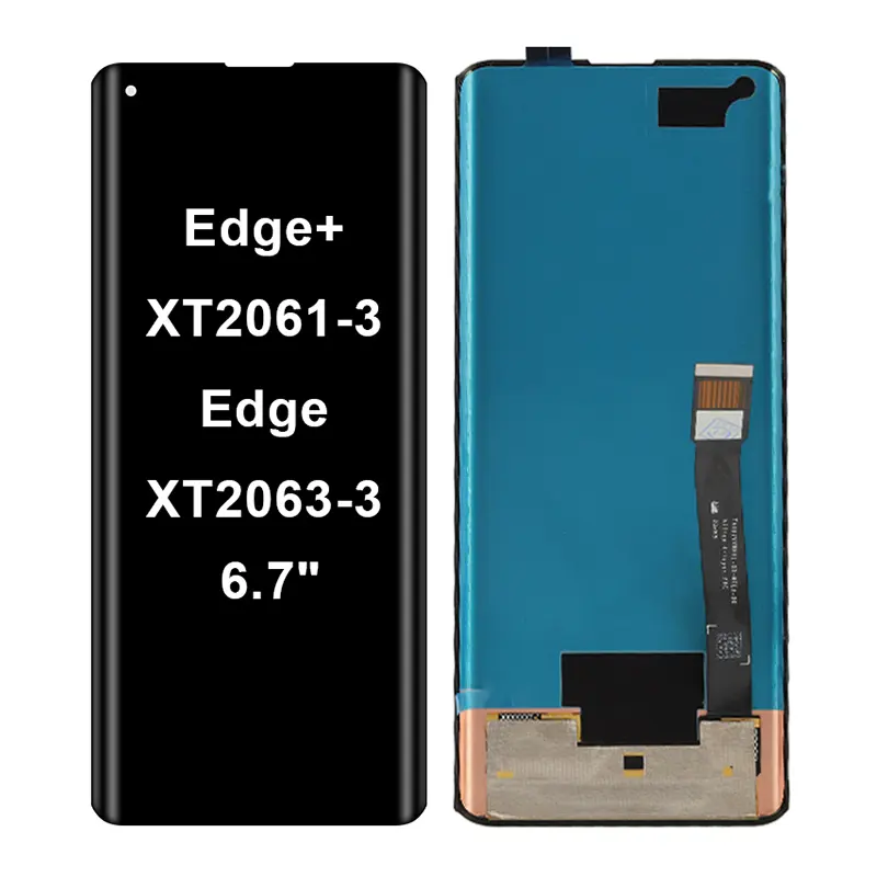 Original Amoled Touch Panel Display Screen LCD Assembly Replacement for Motorola Edge Plus XT2061-3 Panel for moto Edge+