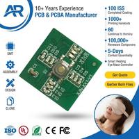 Circuit imprimé SMT personnalisé pour gilet chauffant, gants, ceinture de massage, couverture électrique, interrupteur de contrôle de température à 3 niveaux, assemblage de circuit imprimé