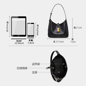 Nouveau style 2025 – Sac fourre-tout multifonctionnel et tendance pour femme, idéal pour les trajets quotidiens, sac à bandoulière simple automne/hiver - Product Image 5