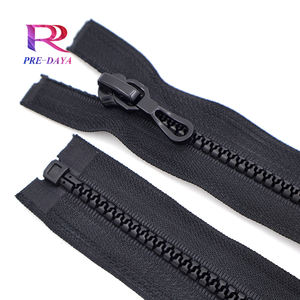 Haute qualité No.5 couleur résine vendre <span class=keywords><strong>au</strong></span> mètre sac <span class=keywords><strong>fermeture</strong></span> à glissière rouleau 5 # <span class=keywords><strong>fermeture</strong></span> à glissière en <span class=keywords><strong>plastique</strong></span> pour vêtements - Product Image 1