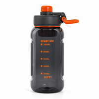 Bouteille d'eau de sport 820ml 1200ml 27oz 40oz avec infuseur à thé amovible, anti-fuite, sans BPA, en PC, gourde de gym pour le camping, à boire directement