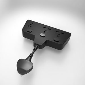 Soket Daya pengisi daya Cepat port USB 1 Tipe C stop kontak Universal 2 stop kontak Multi negara - Product Image 4