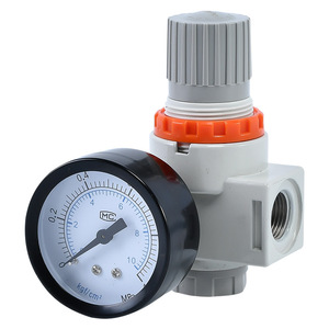 Válvula reductora de presión Airtac de 1/4 pulgadas, neumática, ajustable, para gas, uso general - Product Image 2