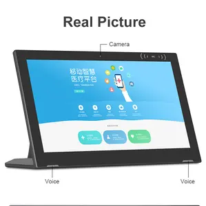 Hot Koop Android Wall Mount Tablet 13.3 Inch Industriële Tablet L Vorm Android Tablet Voor Reclame Alles In Een Pc