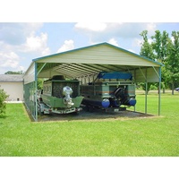 Cadre de tube carré en acier galvanisé Sanhe Couverture de remorque de camping-car Couverture de abri de voiture Bâtiment 12 pi. W x 20 pi. L x 7 pi. H