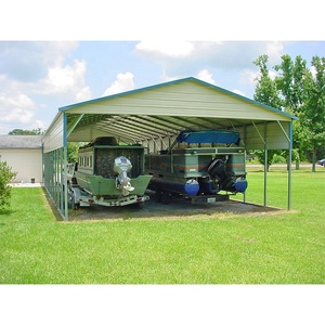 Sanhe Thép Mạ Kẽm Vuông Ống Khung Camper Trailer Bìa Carport Bìa Shed Xây Dựng 12 Ft. W X 20 Ft. L X 7 Ft. H - Product Image 5