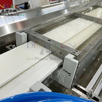 Ligne d'extrusion de profilés PVC pour fenêtres et portes, modèle économique, séries 55, 65, 80, machine de fabrication de fenêtres à battants et coulissantes, clé en main, CE PLC