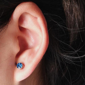 Diamant Vorm Kleurrijke Magnetische Oorknopjes Clip Magnetische Oorbel Voor Cadeau - Product Image 6