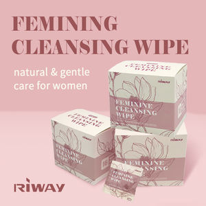 Toalhetes femininos de bambu orgânico natural para cuidados pessoais Limpeza íntima com hamamélis - Product Image 2