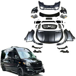 Kit de carrosserie de conversion en gros pour <span class=keywords><strong>MERCEDES</strong></span> BENZ <span class=keywords><strong>SPRINTER</strong></span> W906 2007 - 2018, mise à niveau vers <span class=keywords><strong>SPRINTER</strong></span> W907 2019+ FACELIFT - Product Image 1