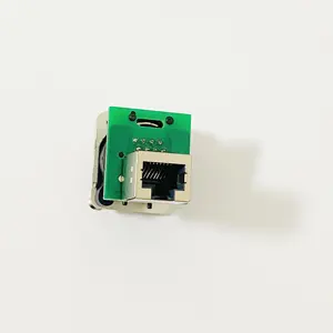 8P8C D Type RJ45 Jack to RJ45 Jack Adapter With PCB