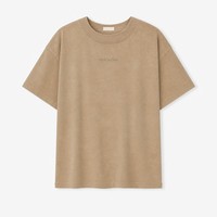 T-shirt décontracté haut de gamme 235g en coton épais, style minimaliste moderne, textile de luxe, alternative, impression de logo personnalisée