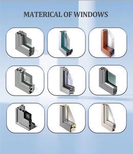 Ventanas Abatibles <span class=keywords><strong>y</strong></span> Oscilobatientes de Aluminio de Último Diseño, Tipo Tiltwash, para Casa - Product Image 6
