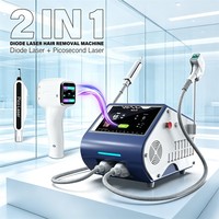Perfectlaser - Appareil professionnel d'épilation au laser diode 2 en 1 pour salon de beauté - Vertical - 808 nm - 755 nm - 1064 nm - Grande taille de spot 15x26 mm
