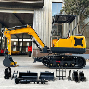 Mini Escavadeira 2.5 Toneladas Digger Modos Operacionais Opcionais para Peças/Equipamentos De Precisão CE Certified Small Rawler Escavadeira - Product Image 2