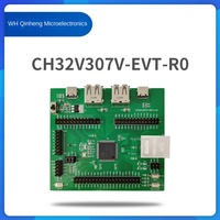 Módulo de Placa de Desarrollo de Montaje Estándar de Uso General WCH CH32V307-EVT, Convertidor Serial USB UART/SPI/I2C de Alta Velocidad