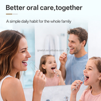 Kit d'hygiène buccale Tocare, gratte-langue en acier inoxydable, ensemble de brosses à dents en bambou, outils de nettoyage dentaire portables pour les voyages