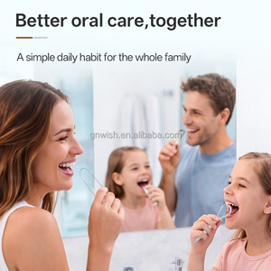Kit de Cuidado Bucal Tocare, Juego de Limpiador de Lengua de Acero Inoxidable con Cepillo de Dientes de Bambú, Herramientas de Limpieza Dental Portátiles para Viaje - Product Image 3