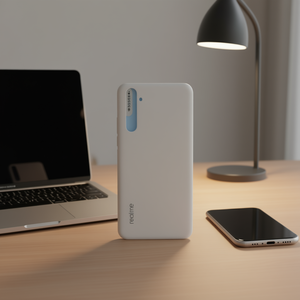 Cover posteriore Realme per Rmx2001, scocca bianca per cellulare - Product Image 3