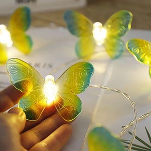 Mariposa Led Cadena de <span class=keywords><strong>luces</strong></span> Hada Baterí<span class=keywords><strong>a</strong></span> Usb Boda Al Aire Libre Habitación de Navidad Guirnalda Decoración Taizhou Luz de Navidad - Product Image 6