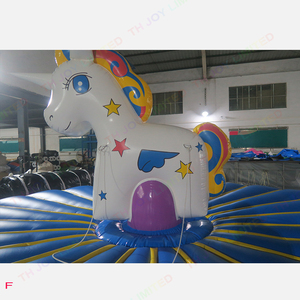 Juego inflable <span class=keywords><strong>de</strong></span> unicornio para niños, juguete inflable para montar en forma <span class=keywords><strong>de</strong></span> toro o caballo - Product Image 5