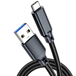 สายดาต้า USB 3.2 เป็น Type C รองรับ PD 60W 3A ชาร์จเร็ว 10Gbps สายถักไนลอนทองแดง สำหรับชาร์จโทรศัพท์ - Product Image 1