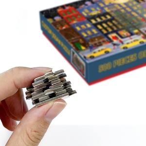 Tùy chỉnh in thiết kế 1000 mảnh thăng hoa giáng sinh câu đố có thể in ghép hình thẻ giấy Hội Đồng Quản trị câu đố - Product Image 1