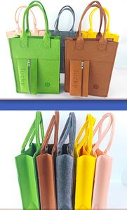 Bolsa de Fieltro de Lana con Logotipo Personalizado y Organizador de Accesorios Multicolor para Estudio, Trabajo y Viajes, Mochila Promocional - Product Image 2