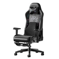 Échantillon gratuit Expédition Rose Durable Premium Pvc Cuir 1 Pièce Chatty Massage Gaming Chaises à Prix Bas qui ont Repose-pieds