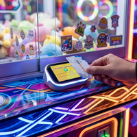 Lecteur de cartes RFID dernière génération avec écran tactile de 3,2 pouces, terminal T10P pour machine d'arcade à griffes/poupées/gachapon