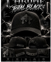 Casquette de baseball vintage sportive For Eleventh Midnight Club, chapeau 5 panneaux tendance avec nœuds pour hommes, idéal pour les affaires et les activités de plein air