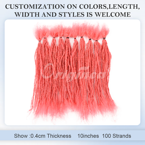 <span class=keywords><strong>ผม</strong></span>ต่อไมโครซิสเตอร์ล็อคส์แบบธรรมชาติ ปลายหยิก  ทำมือทั้งเส้น  ขนาด 0.4 ซม. สีชมพู  รุ่นใหม่จาก Originea - Product Image 4