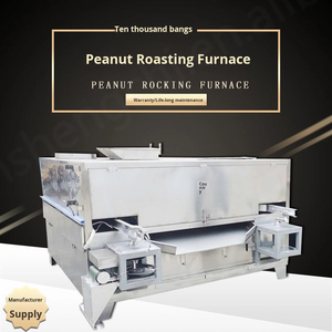 Équipement de torréfacteur pivotant pour haricots japonais et fèves de cacao entièrement automatique avec revêtement en acier inoxydable pour noix et arachides - Product Image 4