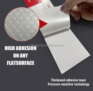 <span class=keywords><strong>Cinta</strong></span> <span class=keywords><strong>Reflectante</strong></span> de Alta Intensidad Roja y Blanca, Aprobada por DOT-C2, Adhesivo sin Costuras, Pegatinas Reflectantes, Advertencia de Seguridad, Cintas de Seguridad - Product Image 4