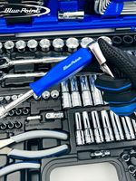 Juego de Herramientas de Reparación Automática Blue-Point de 151 Piezas, Llave de Trinquete, Destornillador, Garantía de por Vida, Dimensiones 520x395x120mm