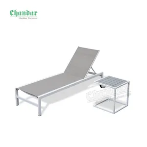 Venda quente moderna chaise lounge cadeira ao ar livre pátio piscina espreguiçadeiras