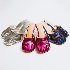 Sandalias de Tacón Europeas, Elegantes y Sensuales, para Damas y Mujeres - Product Image 3